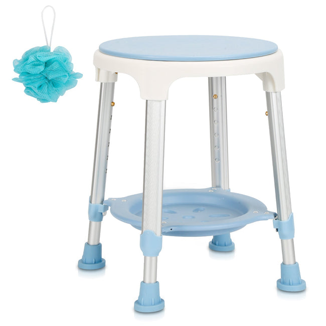 Cosmo Go Duschhocker 360°Drehbarer mit Paletten Hover Image