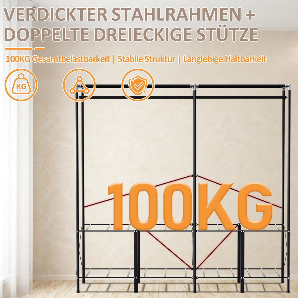 Cosmo Go Klappbarer Kleiderschrank Schlafzimmerschrank