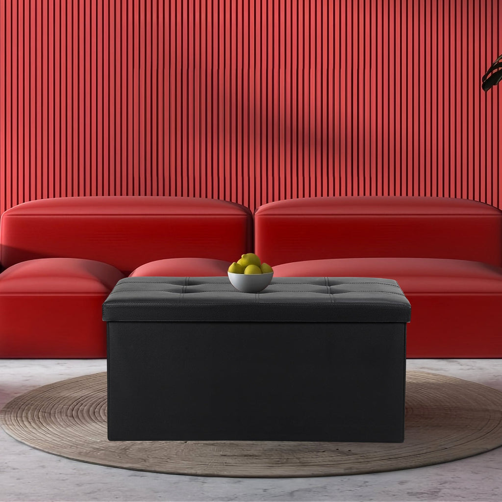 Cosmo Go Sitzhocker mit Stauraum Aufbewahrungsbox 76x38x38cm