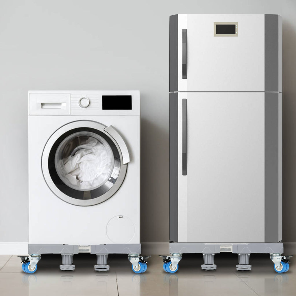 Cosmo Go Waschmaschine Sockel Untergestell mit 8 Füße & 4 Räder