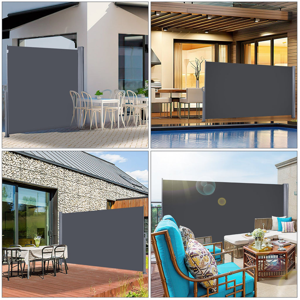 Cosmo Go Seitenmarkise Sichtschutz Ausziehbar