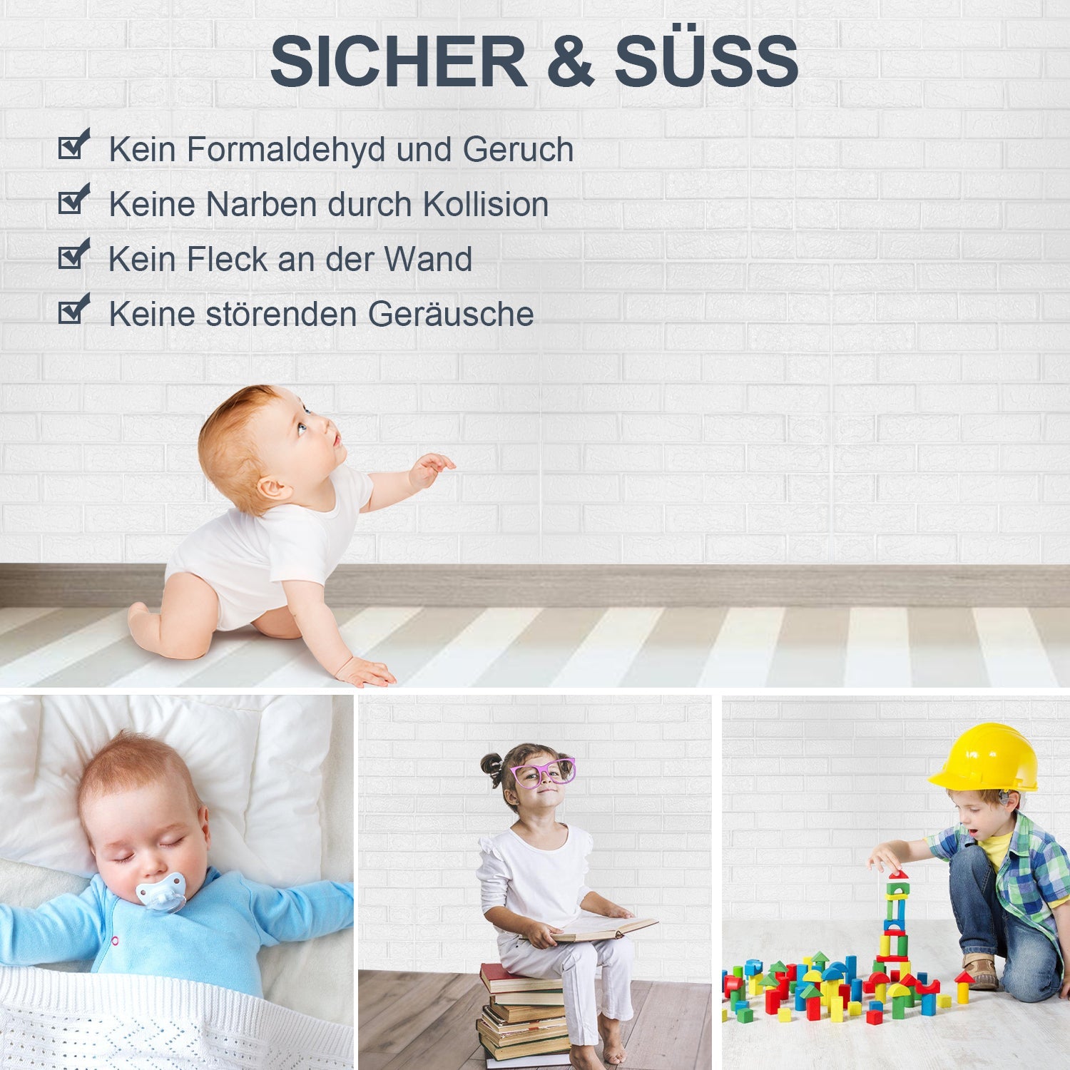 Cosmo Go 3D Wandpaneele Selbstklebend 10-30 Stück