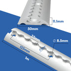 Cosmo Go Airlineschiene 4x 1m Aluminium für Wohnmobile und LKW