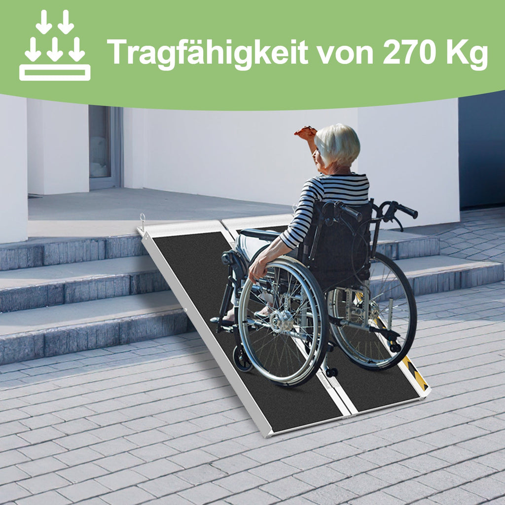 Cosmo Go Rollstuhlrampe Laderampe Alu bis 270kg