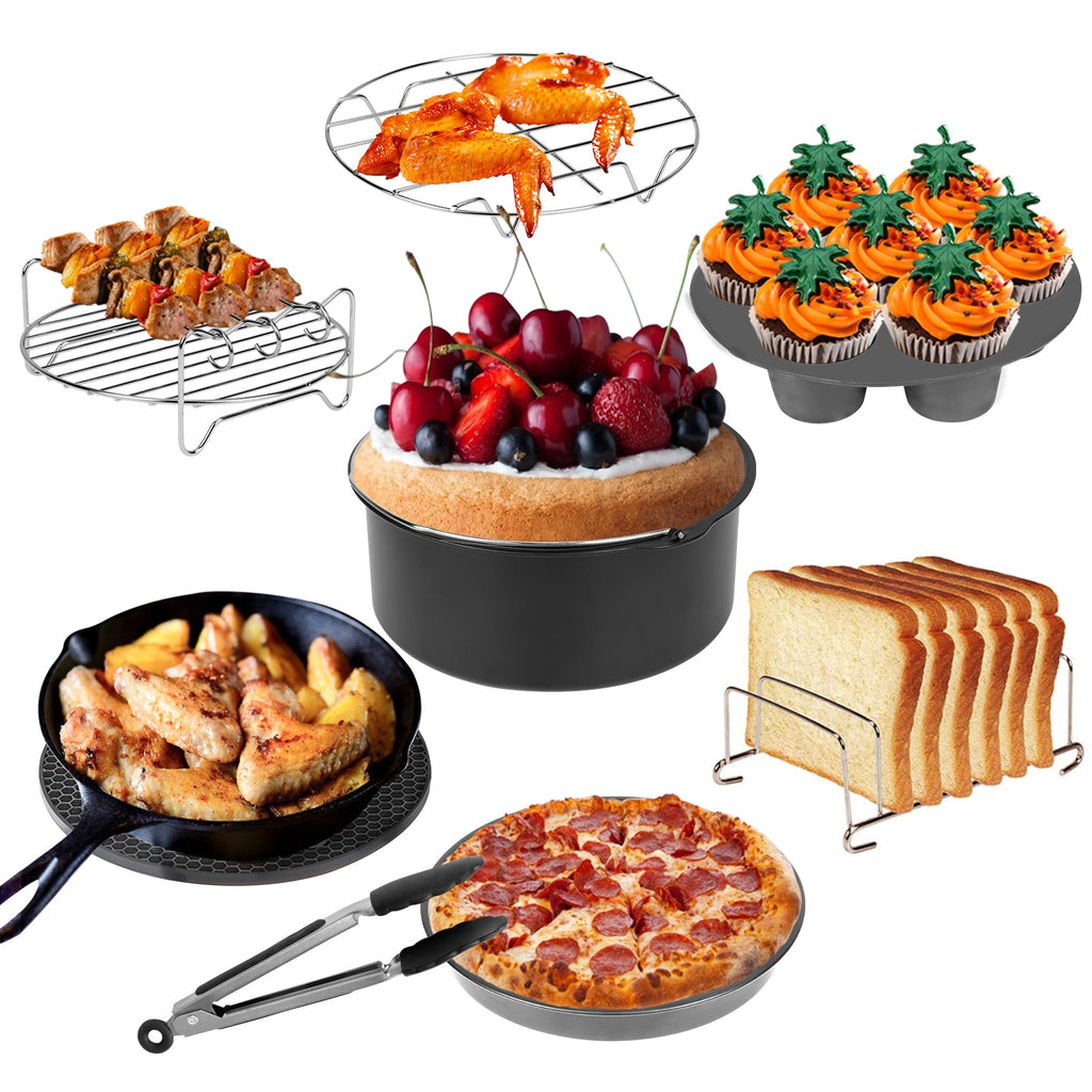 Cosmo Go 12X Zubehör Set für Heißluftfritteuse Airfryer