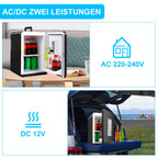 Cosmo Go 2 in 1 Mini Kühlschrank 15L Kühlbox