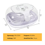 Cosmo Go Brutautomat Vollautomatisch Inkubator für Hühner 16 Eier