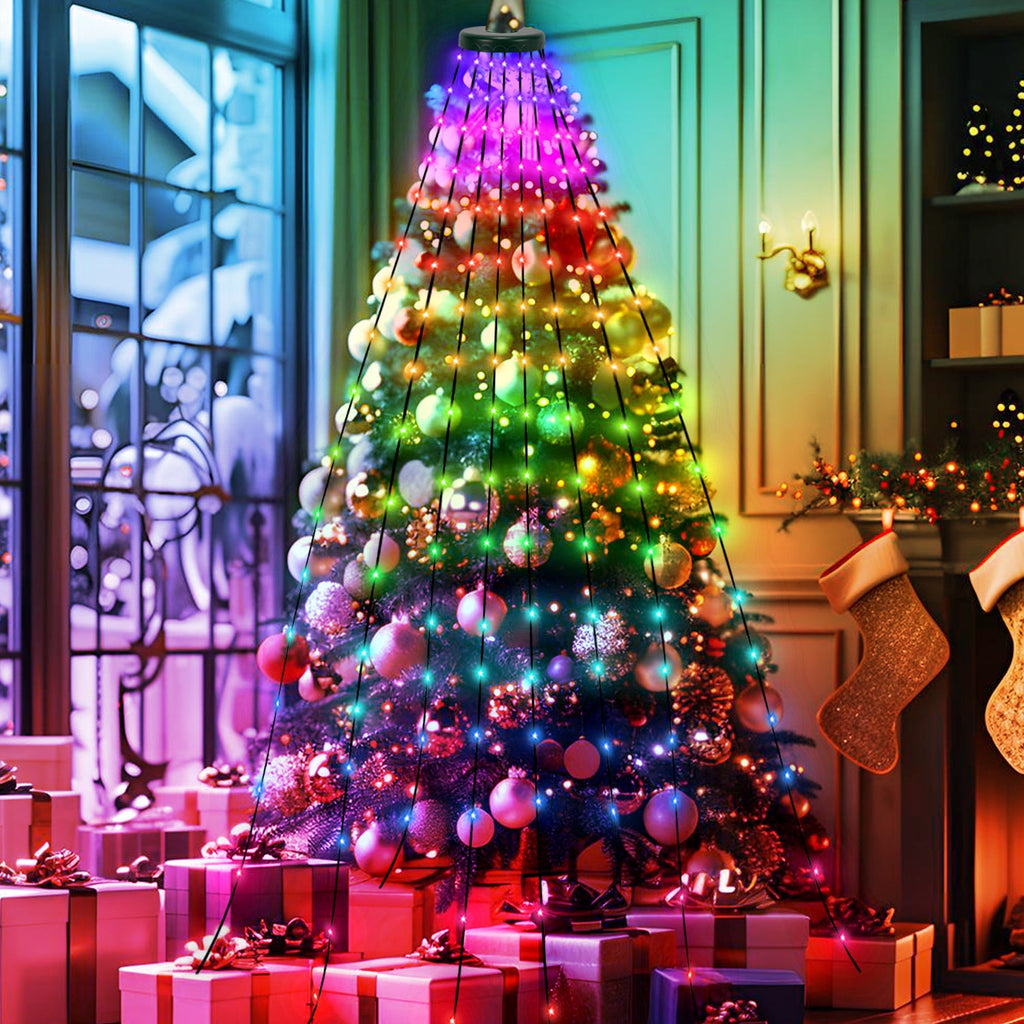 Cosmo Go Christbaumbeleuchtung mit APP-Kontrolle 160 LEDs IP67