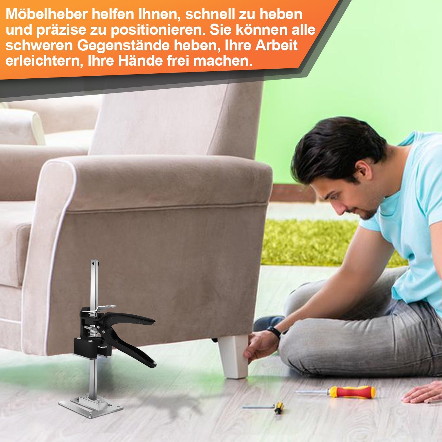 Cosmo Go 2 Stück Arm Handwerkzeugheber