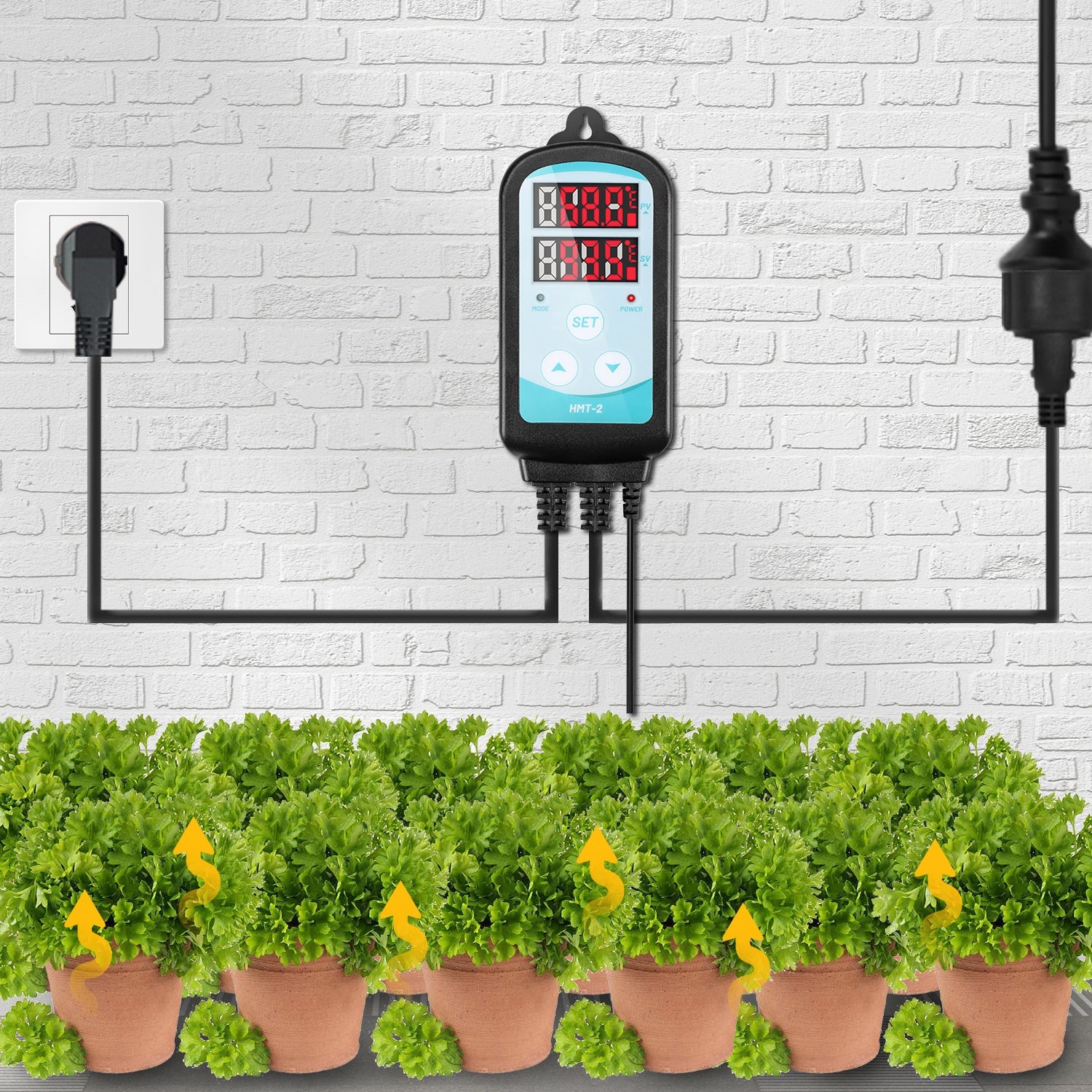 Cosmo Go Temperaturregler mit fühler 230V Thermostate