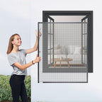 Cosmo Go Fliegengitter Fenster Insektenschutz Anthrazit
