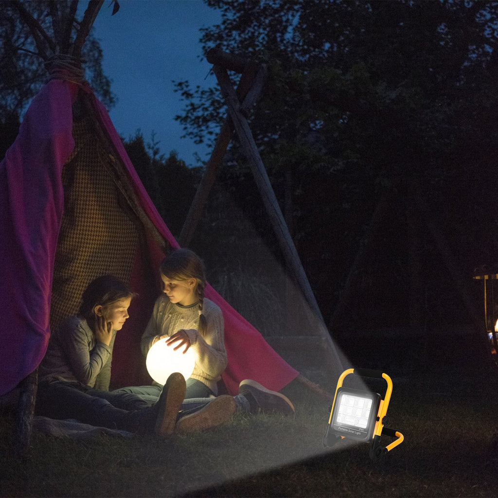 Cosmo Go LED Akku Fluter Baustrahler Solar 50W/100W