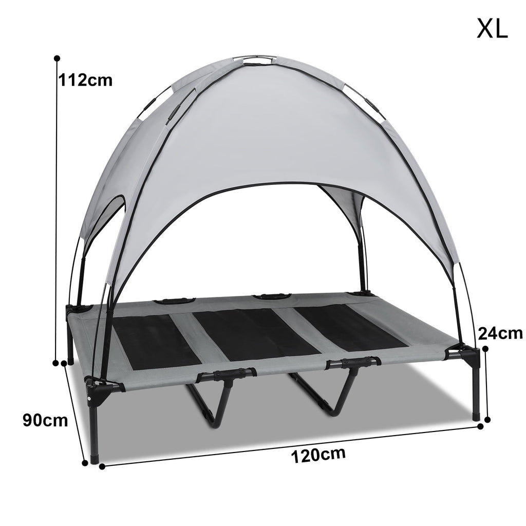 Cosmo Go Haustierbett mit Baldachin für Indoor & Outdoor