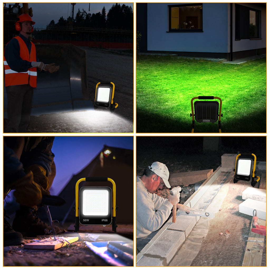 Cosmo Go LED Baustrahler 50W-200W Kaltweiß IP66