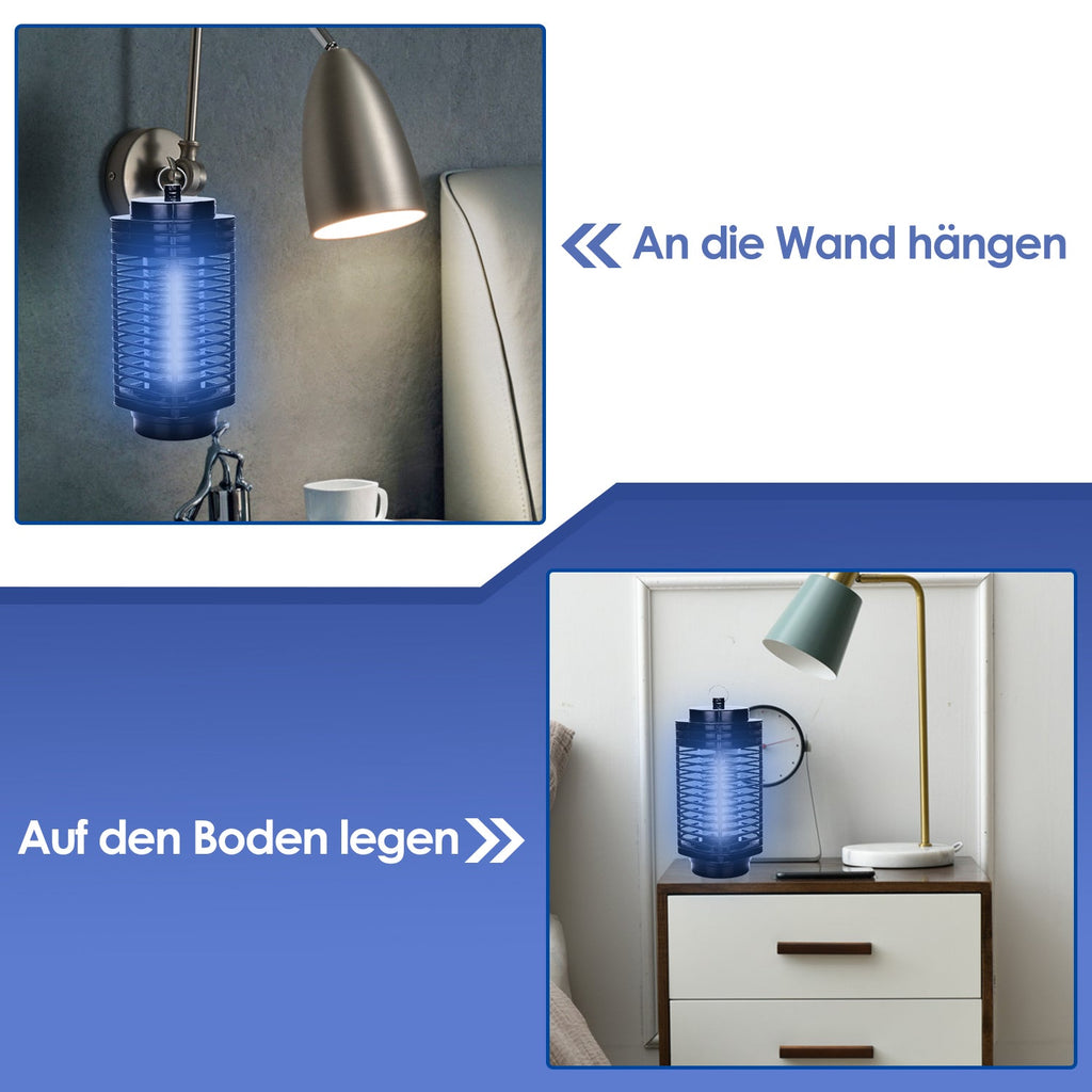 Cosmo Go Insektenvernichter Elektrisch LED UV Mückenlampe 3W