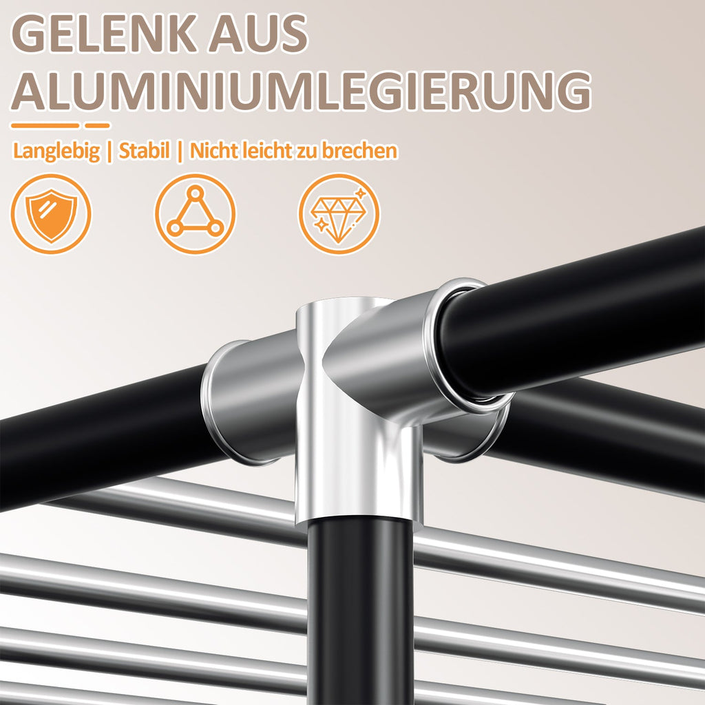 Cosmo Go Klappbarer Kleiderschrank Schlafzimmerschrank