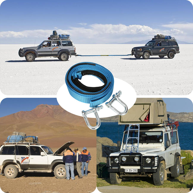 Cosmo Go Abschleppseil Notfall-Abschleppgurt 5 cm x 5 m Main Image