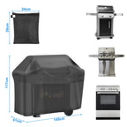 Cosmo Go Grillabdeckung Gasgrill Grill Abdeckhaube