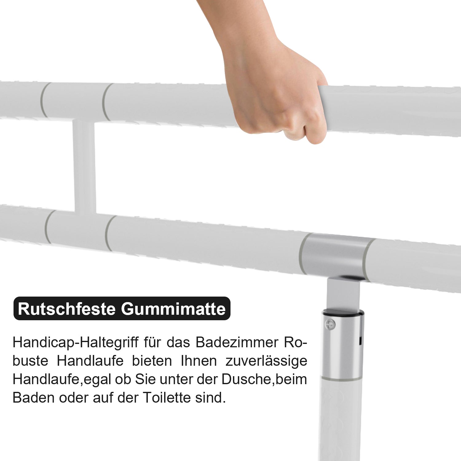 Cosmo Go Wandstützgriff Toiletten 60cm