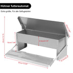 Cosmo Go Futterautomat Hühner Futterspender 5kg