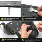 Cosmo Go 1 Paar Nagelschuhe Rasenbelüfter für Bodenbeschichtung