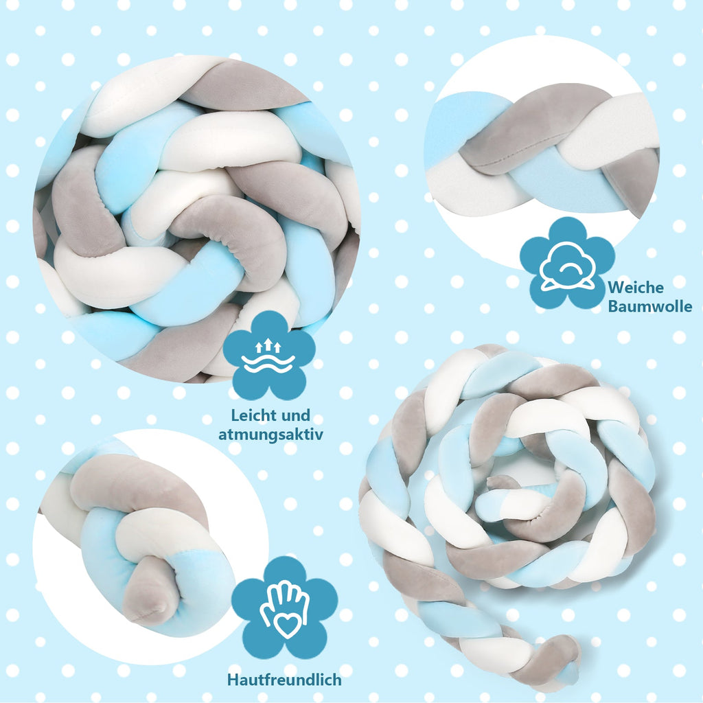 Cosmo Go Bettnestchen Bettumrandung 2m/3m