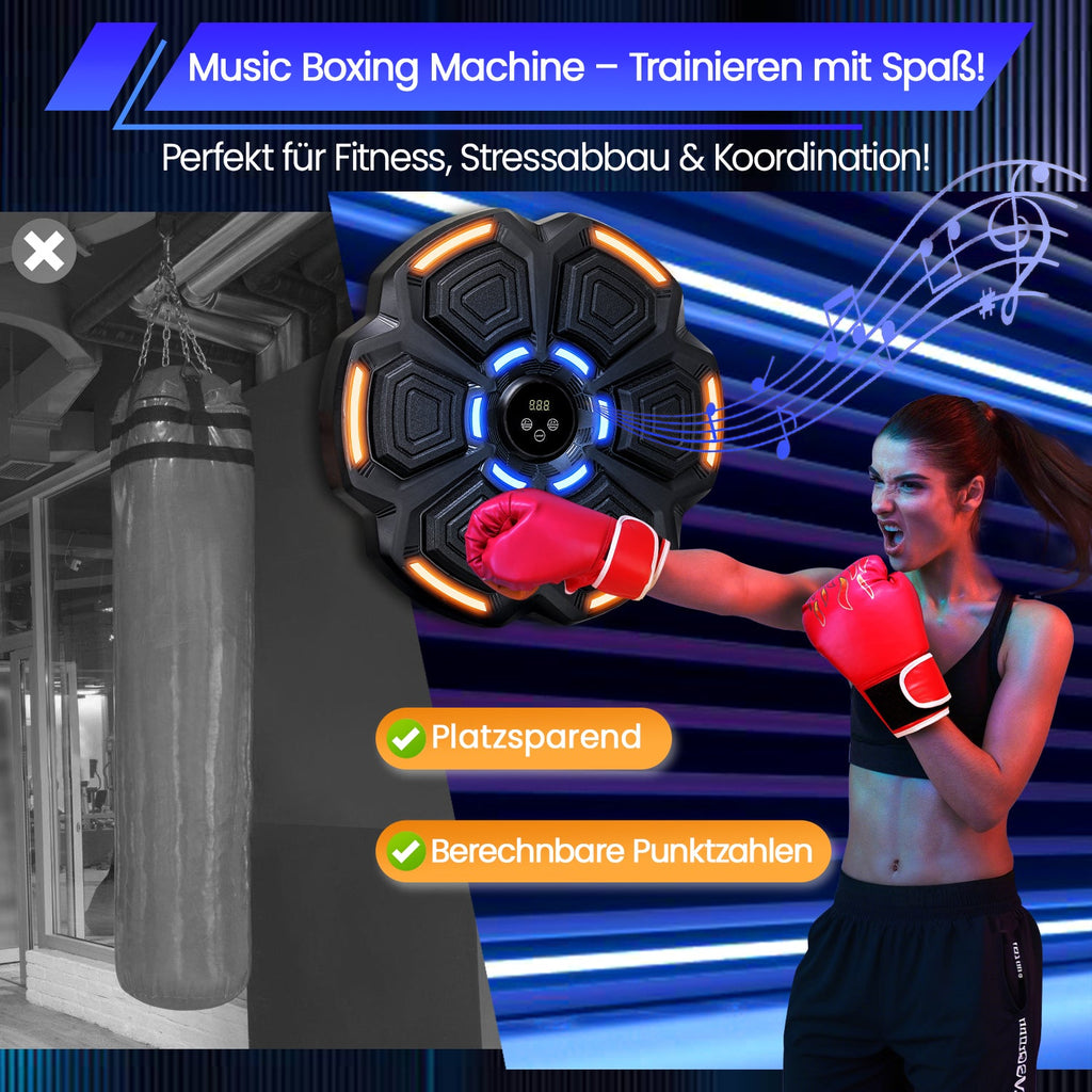 Cosmo Go Music Boxing Machine LED Box-Wandhalterung für Erwachsene Kinder