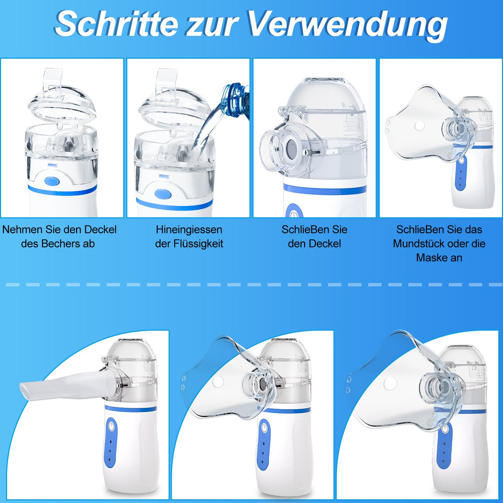 Cosmo Go Inhalator Zerstäuber für Erwachsene Kinder baby