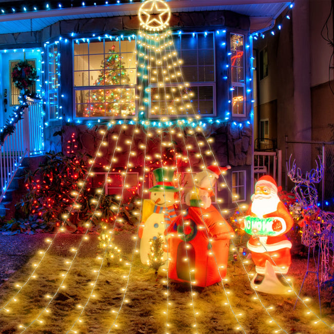 Cosmo Go LED Lichterkette mit Sternen mit 9 Girlanden Hover Image