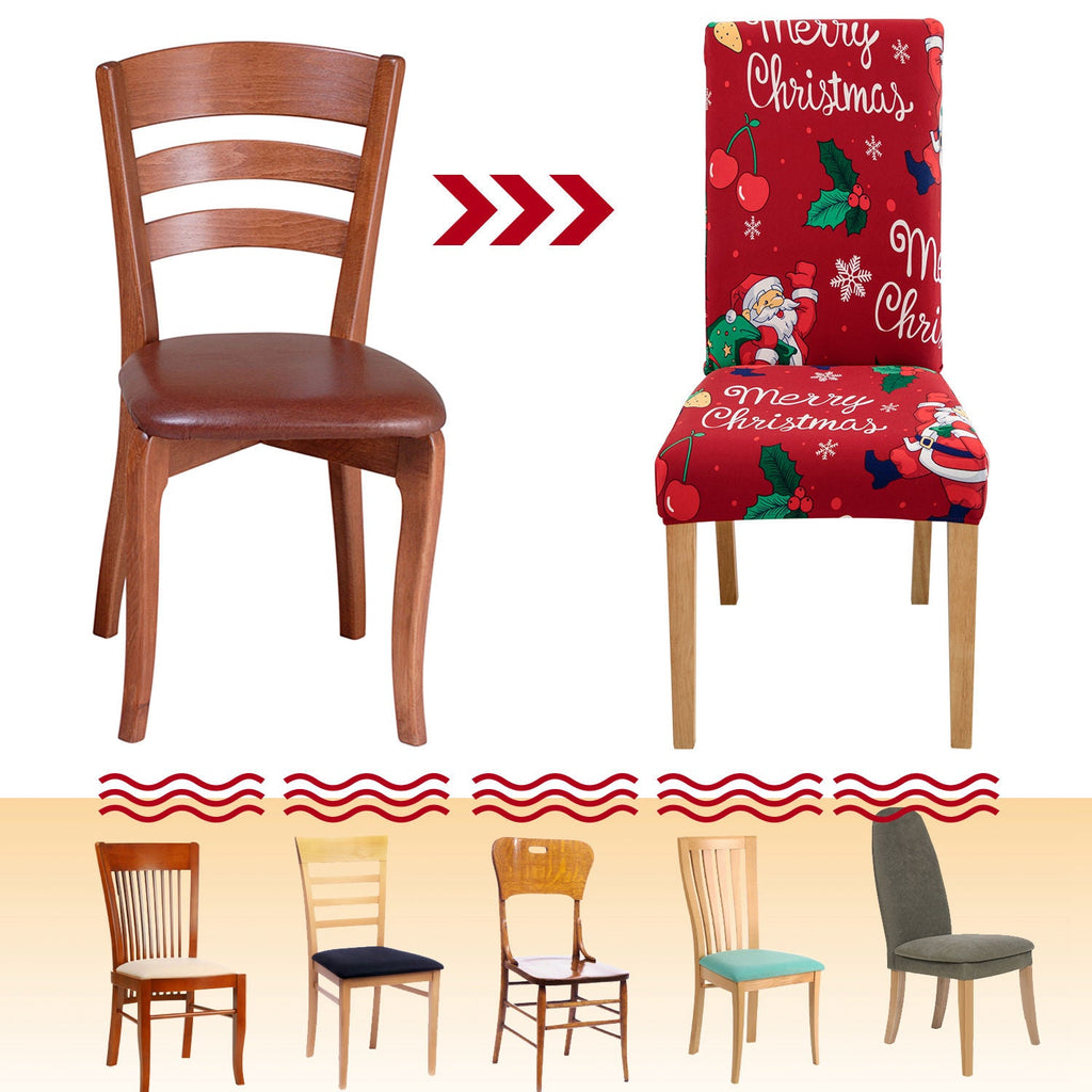 Cosmo Go Stuhlhussen Weihnachten 6er Set