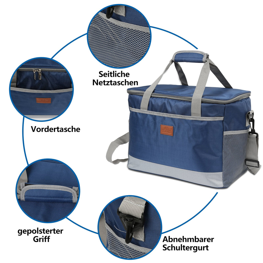 Cosmo Go Kühltasche Faltbar mit Kühlakku
