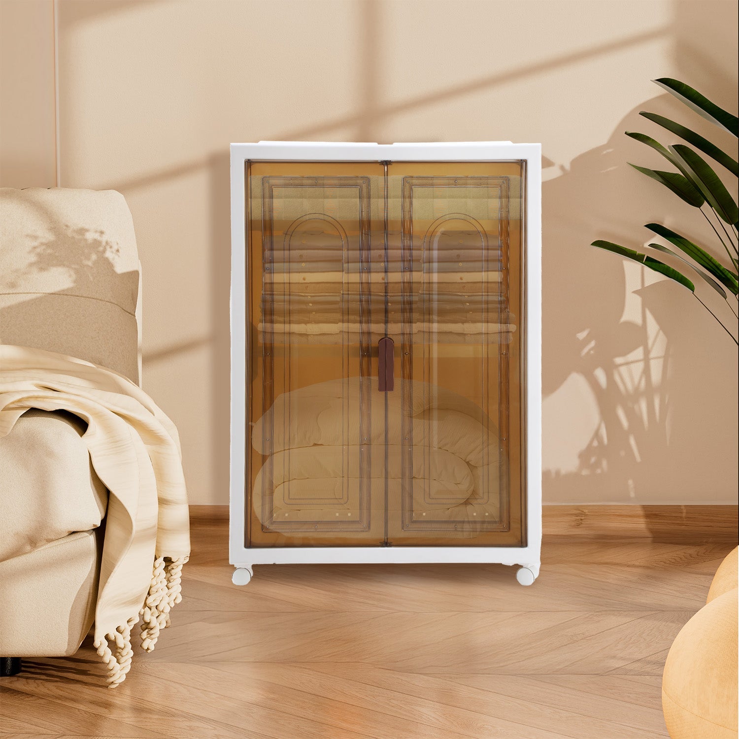 Cosmo Go Aufbewahrungsbox mit Türen & Rädern