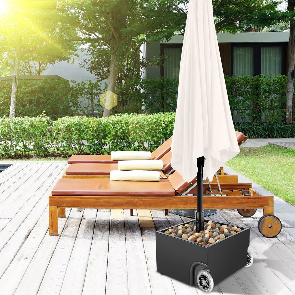 Cosmo Go Sonnenschirmständer Schirmständer mit Rollen