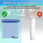 Cosmo Go 2x Wasserfilter Kaffeemaschinenfilter für Philips AquaClean