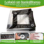 Cosmo Go Transparente Plane Wasserdichte mit ösen