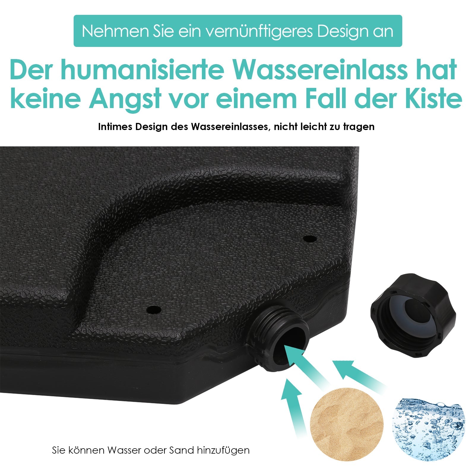 Cosmo Go Schirmständer befüllbar 100kg