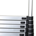 Cosmo Go Teleskopleiter mit 2 Abnehmbarem Haken