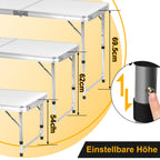 Cosmo Go Campingküche Faltbar 2 Fächer