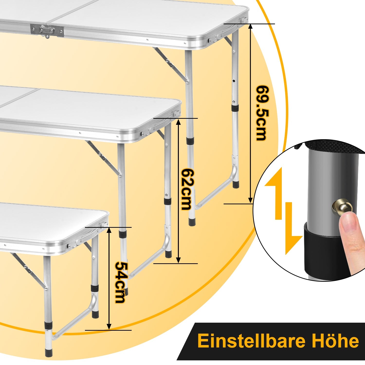 Cosmo Go Campingküche Faltbar 2 Fächer