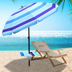 Cosmo Go Strandschirm Sonnenschirm Ø 213cm mit Tisch