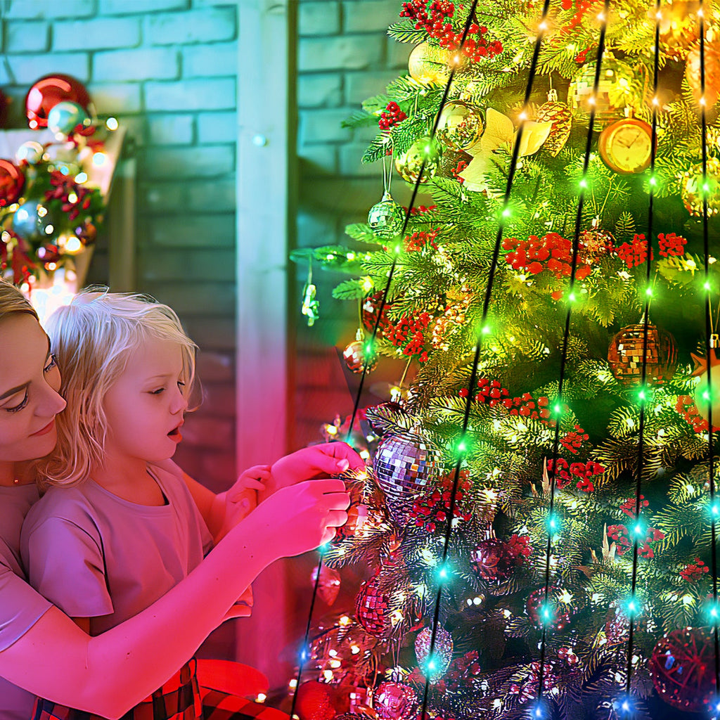 Cosmo Go Christbaumbeleuchtung mit APP-Kontrolle 160 LEDs IP67