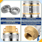 Cosmo Go Tiefbrunnenpumpe für Gartenbewässerung Edelstahl