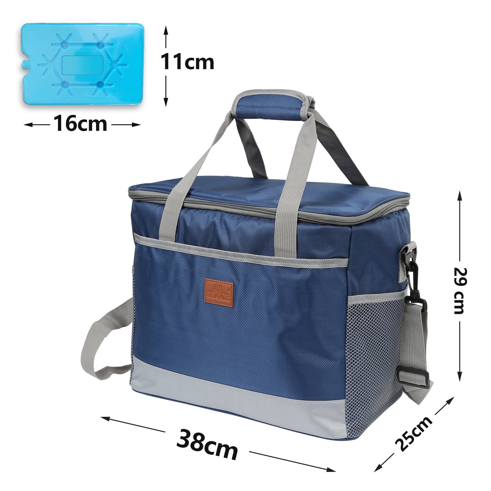 Cosmo Go Kühltasche Faltbar mit Kühlakku