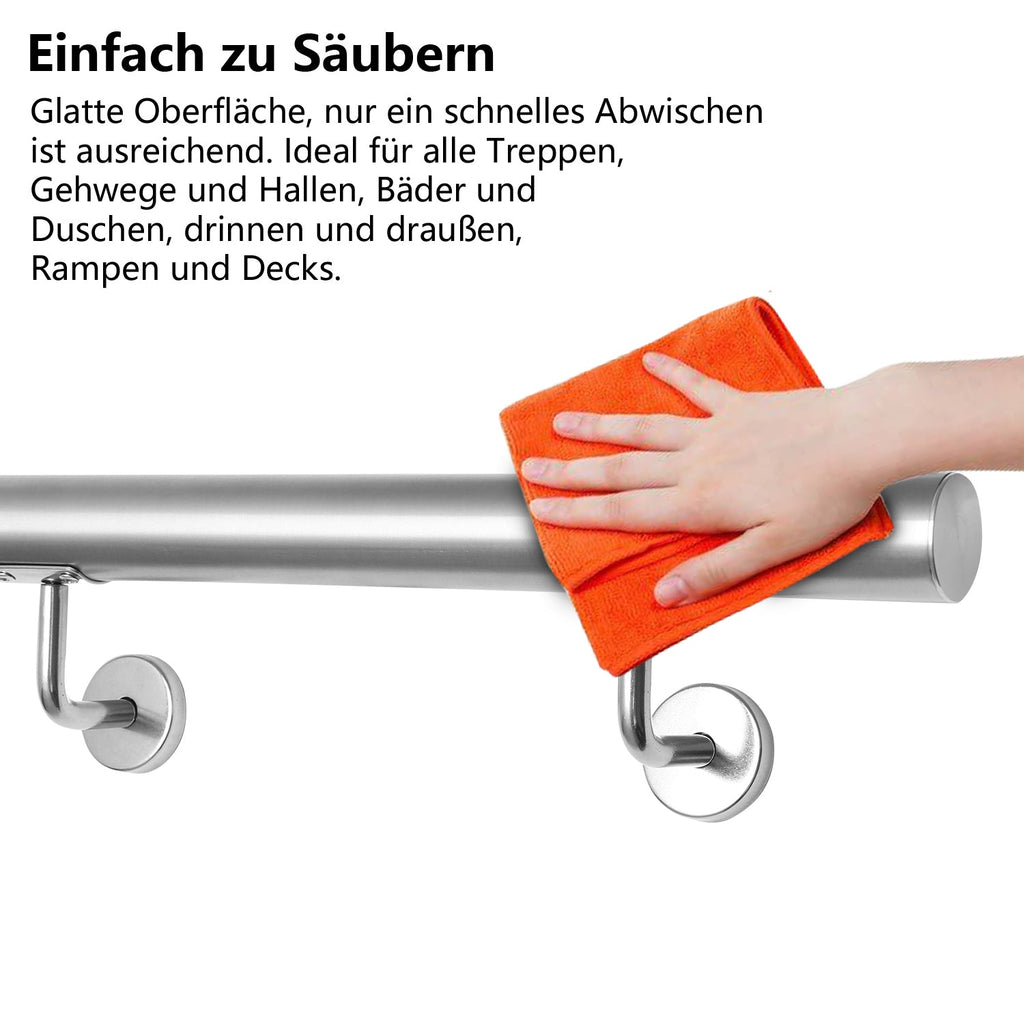 Cosmo Go Handlauf Edelstahl Wandhandlauf