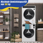 Cosmo Go Zwischenbaurahmen Waschmaschine Universal mit Ausziehbarer Einstellbare