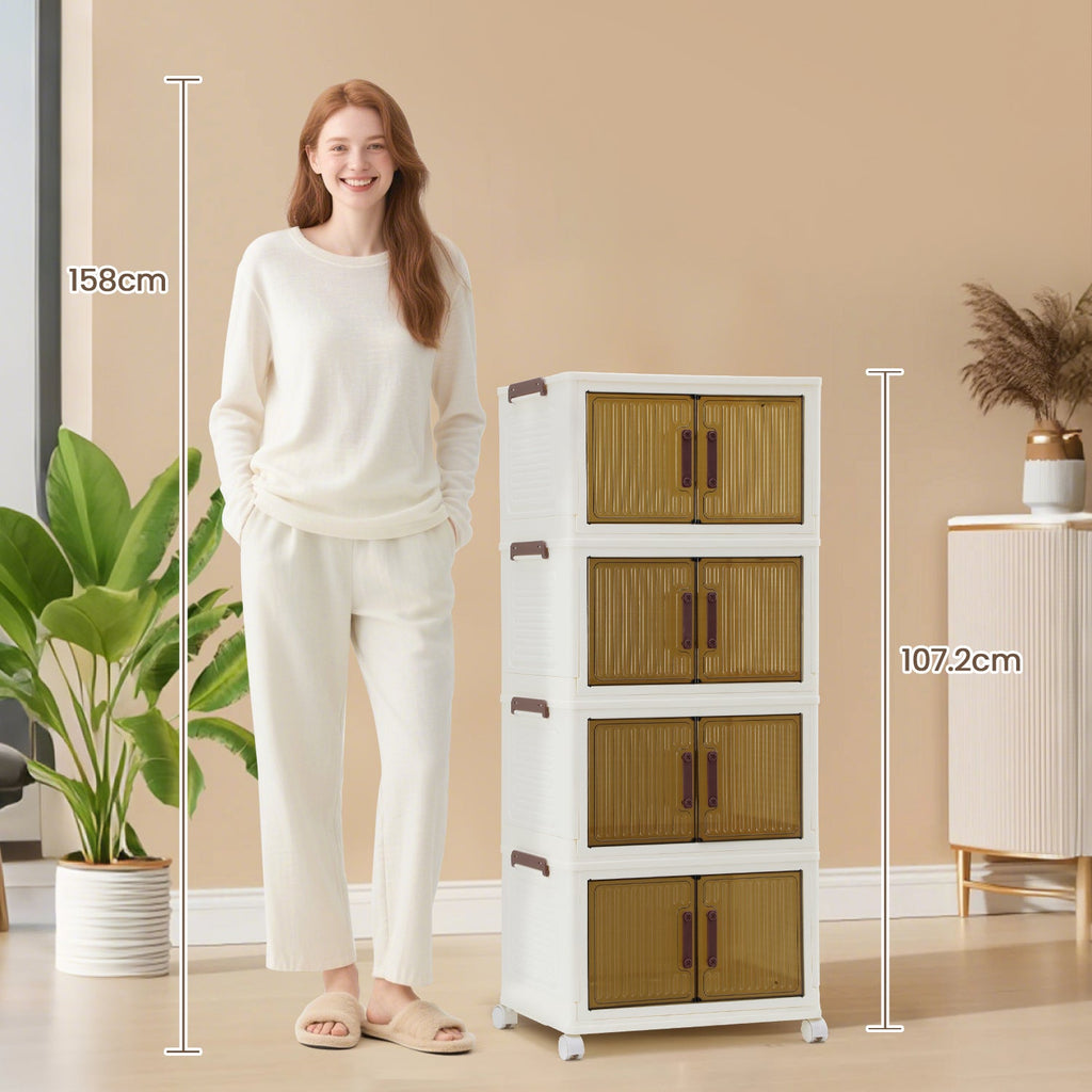 Cosmo Go Aufbewahrungsbox Schließfächer mit Türen & Rädern