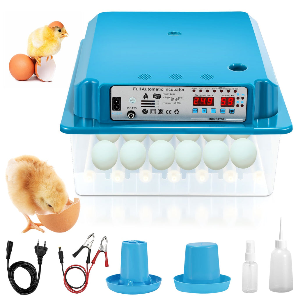 Cosmo Go Brutautomat Vollautomatisch Inkubator für Hühner 36 Eier