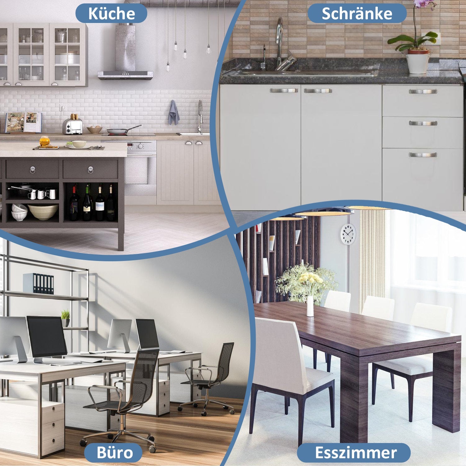 Cosmo Go Mülleimer Abfalleimer Einbau 30L Schrank