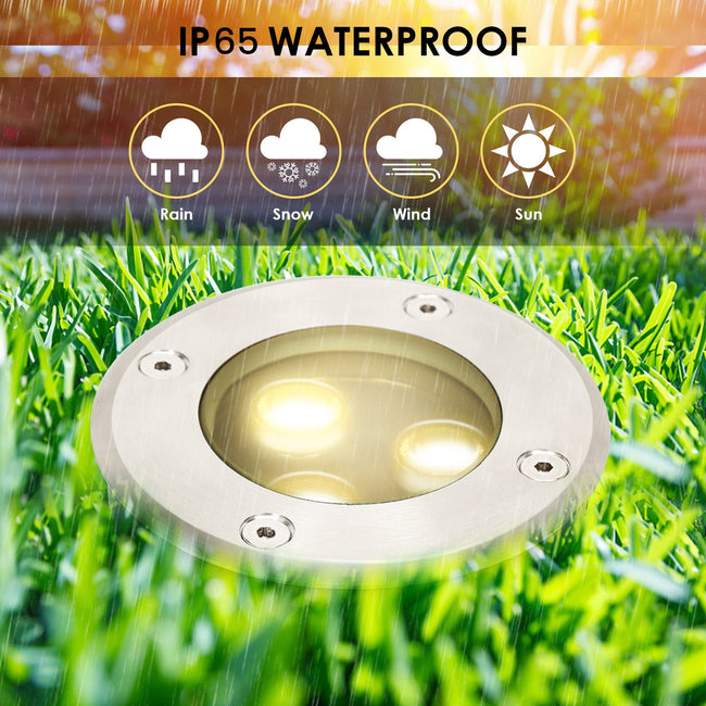 Cosmo Go Bodeneinbaustrahler Aussen Led 3W Warmweiß Main Image