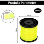 Cosmo Go Trimmerfaden Mähschnur Nylonfaden 100m